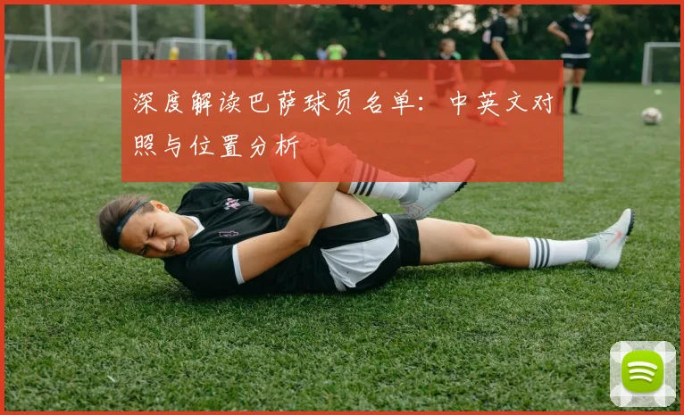 深度解读巴萨球员名单：中英文对照与位置分析